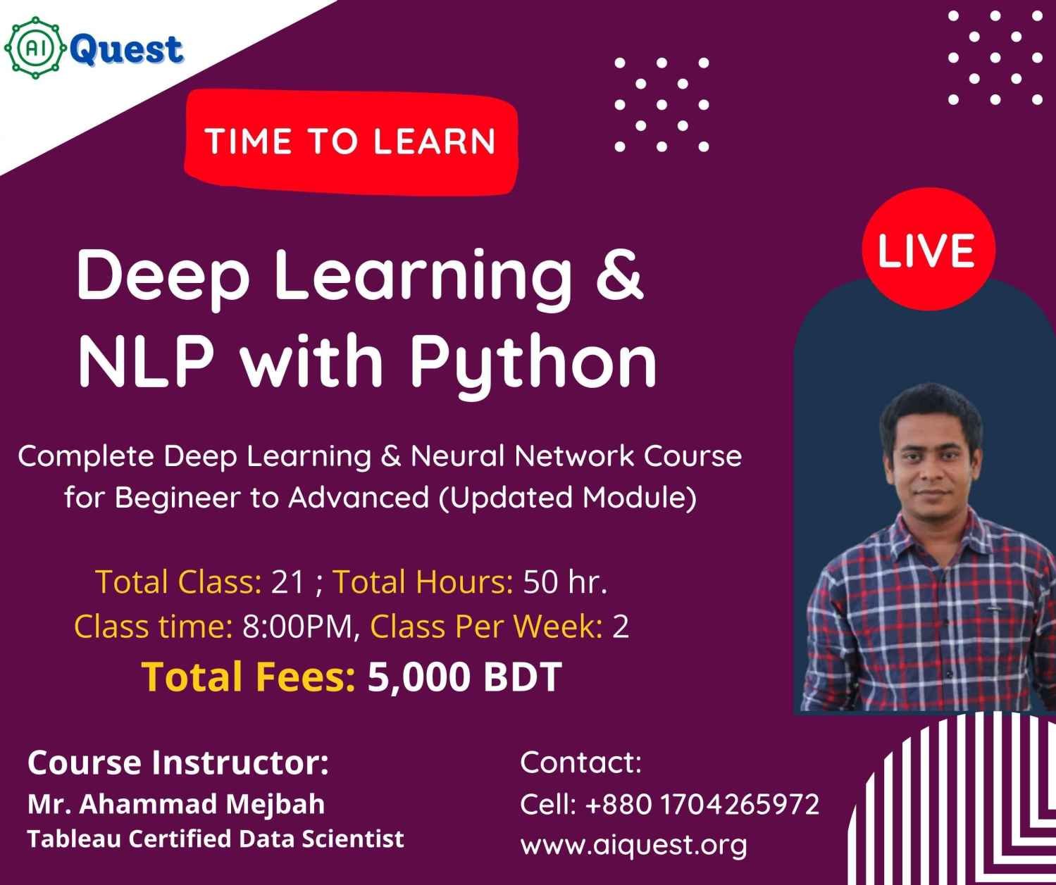 Aiquest intelligence courses learn data science smartly